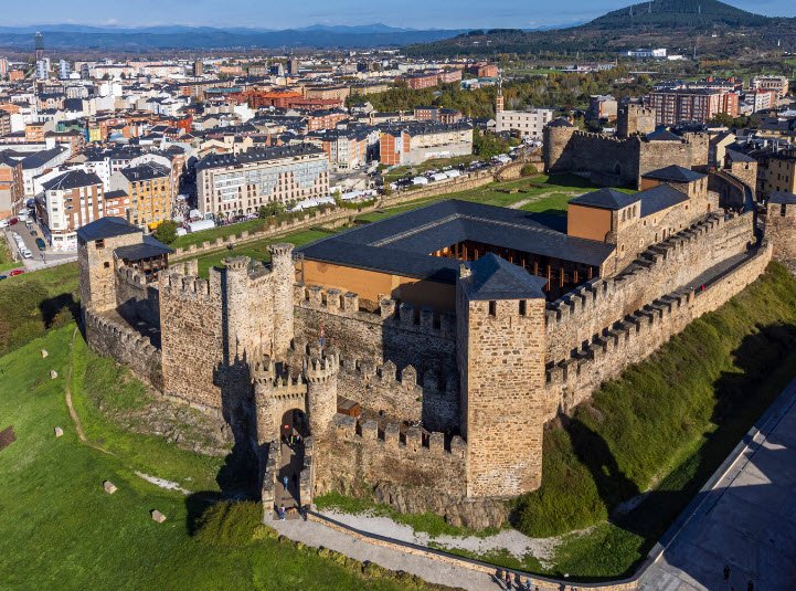 Ponferrada Castle, Spain